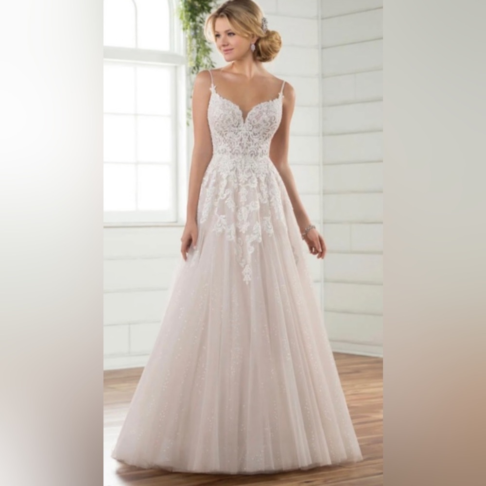 Essence of Australia champagne wedding gown